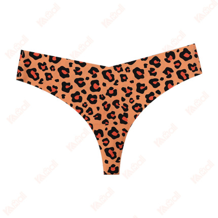 sexy women aurantium leopard panties